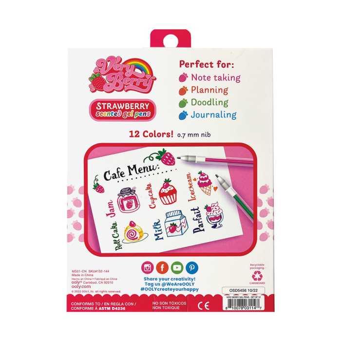 Pixuri cu gel parfumate Very Berry - Set de 12 - Ooly - BazaRapid.ro [2]