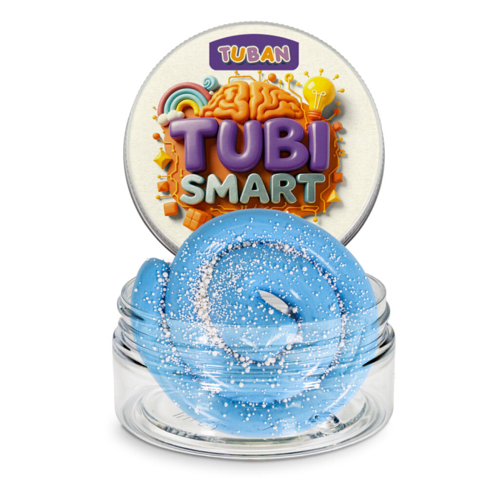 Plastilina creativa inteligenta TUBI SMART - Blue Sky, 50 g - Tuban - BazaRapid.ro [2]
