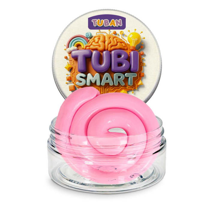 Plastilina creativa inteligenta TUBI SMART - Milky Pink, 50 g - Tuban - BazaRapid.ro [2]
