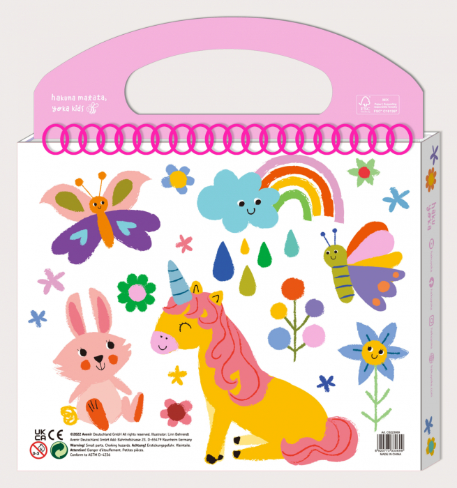 Primul meu kit de desenat - Prietenii Unicorni, Haku Yoka, portabil - Avenir - BazaRapid.ro [3]