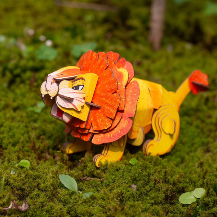 Puzzle 3D cu sunete - Leu, Build n Sound - mierEdu - BazaRapid.ro [8]