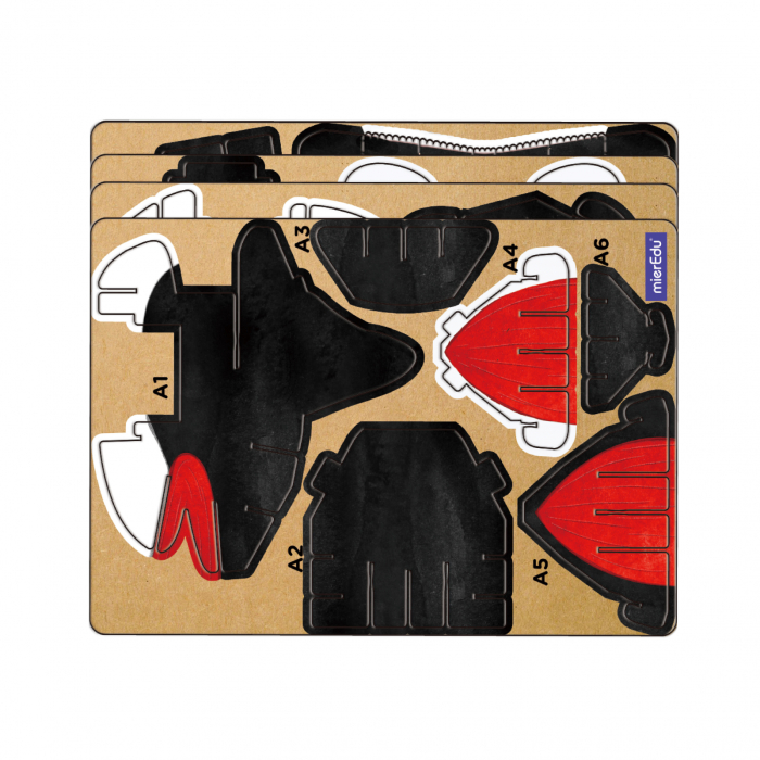 Puzzle 3D cu sunete - Orca, Build n Sound - mierEdu - BazaRapid.ro [3]