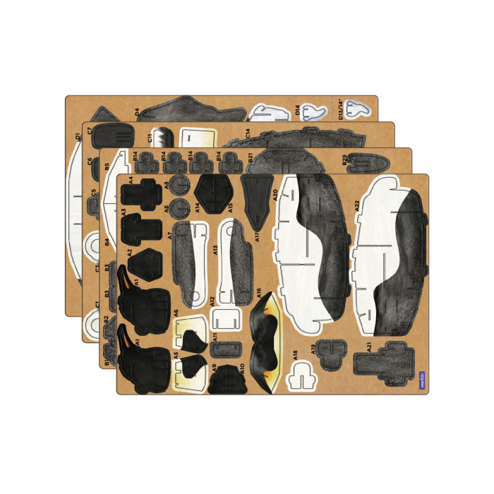 Puzzle 3D reglabil - Pinguin Imperial (deluxe) - mierEdu - BazaRapid.ro [7]