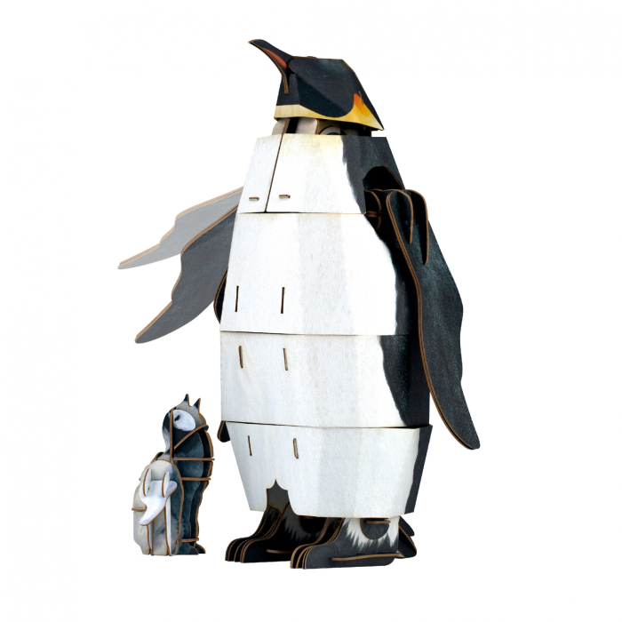 Puzzle 3D reglabil - Pinguin Imperial (deluxe) - mierEdu - BazaRapid.ro [5]