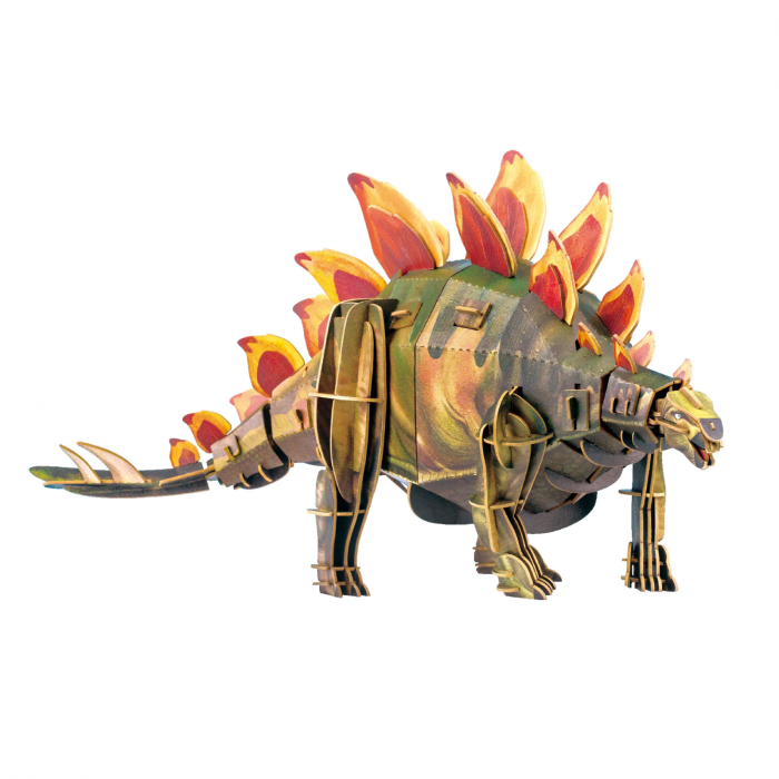 Puzzle 3D reglabil - STEGOSAURUS (deluxe) - mierEdu - BazaRapid.ro [3]