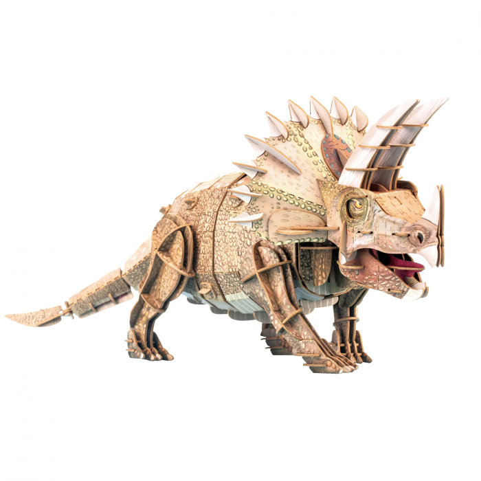 Puzzle 3D reglabil - TRICERATOPS (deluxe) - mierEdu - BazaRapid.ro [3]