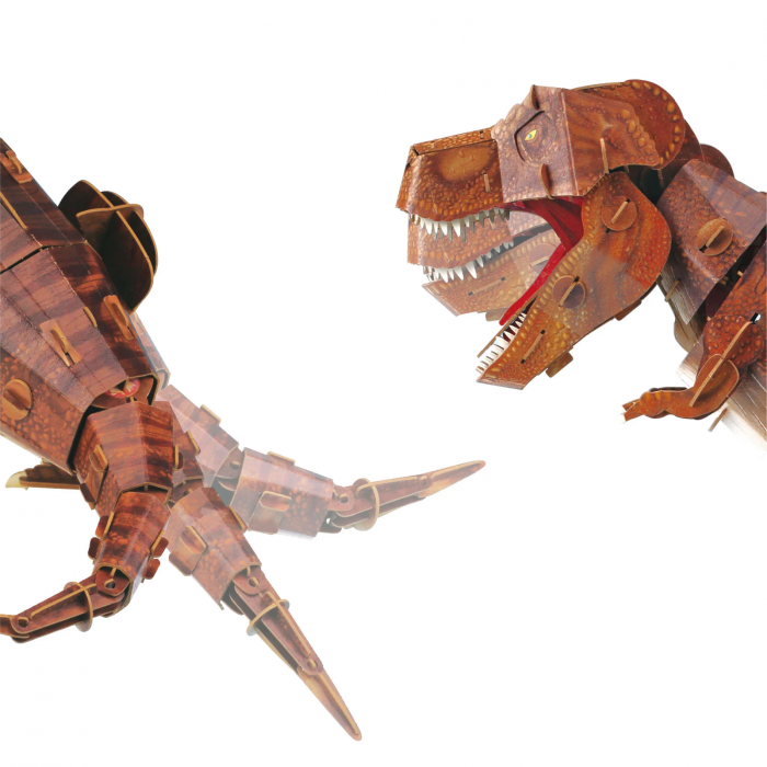 Puzzle 3D reglabil - TYRANNOSAURUS REX (deluxe) - mierEdu - BazaRapid.ro [4]