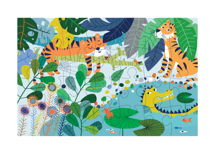 Puzzle cu 28 de piese - Jungla - Avenir - BazaRapid.ro [2]