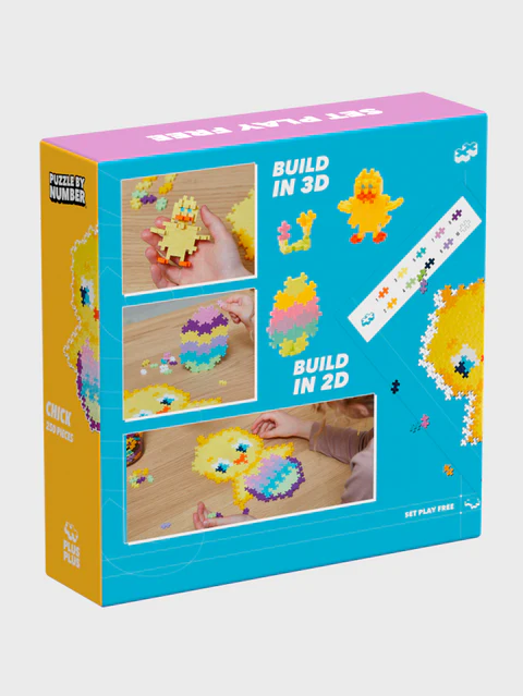 Puzzle pe numere Plus-Plus, 250 piese, Pui - Plus Plus - BazaRapid.ro [2]