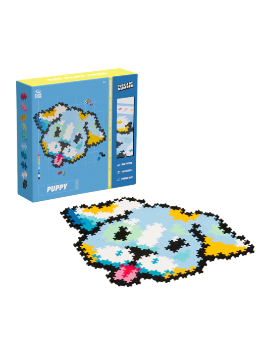 Puzzle pe numere Plus-Plus, 500 piese, Catelus - Plus Plus - BazaRapid.ro [5]