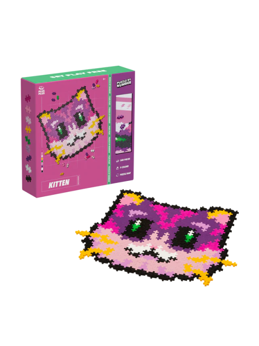 Puzzle pe numere Plus-Plus, 500 piese, Pisicuta - Plus Plus - BazaRapid.ro [5]