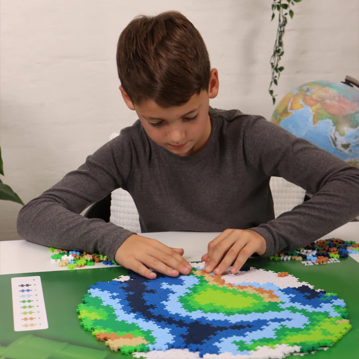 Puzzle pe numere Plus-Plus, 800 piese, Pamantul - Plus Plus - BazaRapid.ro [5]