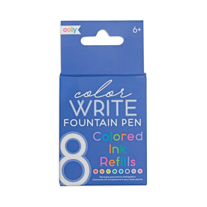 Rezerve Color Write pentru stilouri - set 8 culori - Ooly - BazaRapid.ro [3]
