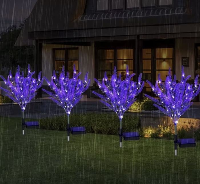 Set 2 x Lampa Decorativa de Gradina Lavanda [5]