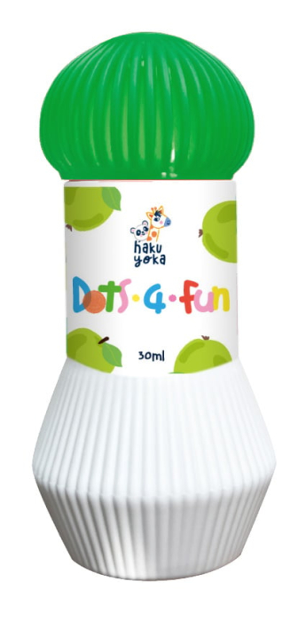 Set 5 carioci lavabile Dots4Fun - parfum de fructe, Haku Yoka - Avenir - BazaRapid.ro [7]