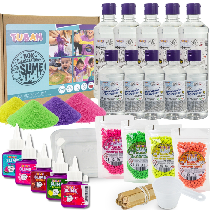 Set atelier pentru slime, 25 de copii - Tuban - BazaRapid.ro [2]