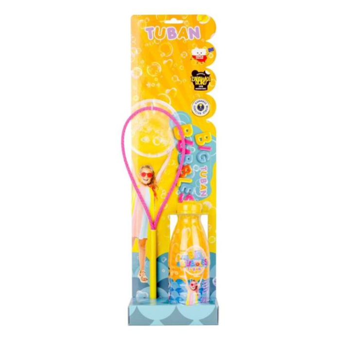 Set Baloane de sapun gigante - Inel + solutie 400 ml - Tuban - BazaRapid.ro [2]