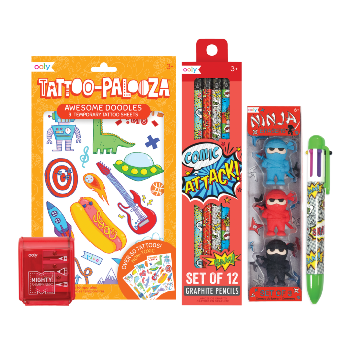 Set cadou Happy Pack - Cool Ninjas - Ooly - BazaRapid.ro [2]