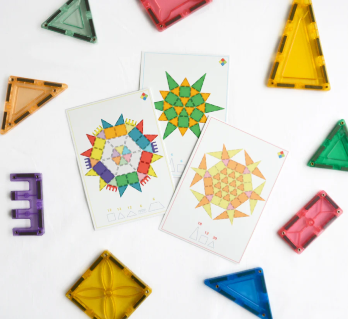 Set carduri Mandala pentru seturile magnetice de constructie - Magblox - BazaRapid.ro [2]
