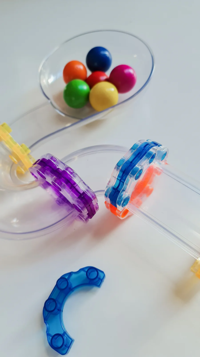 Set conectori pentru circuitul cu bile Magbrix Marble Run - Magblox - BazaRapid.ro [3]