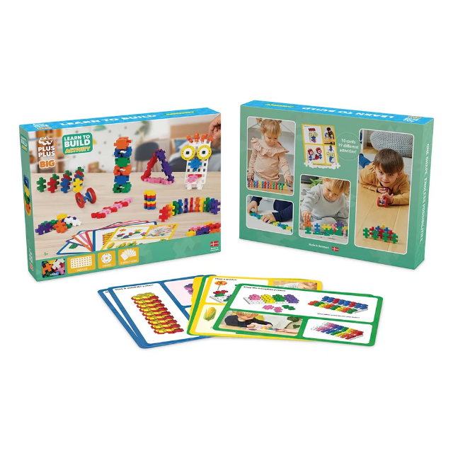 Set constructie Plus-Plus, 130 piese mari, Invata sa construiesti - Plus Plus - BazaRapid.ro [2]