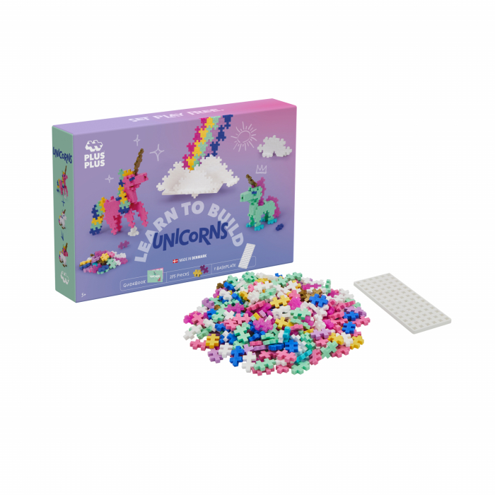 Set constructie Plus-Plus, 275 piese, Invata sa construiesti unicorni - Plus Plus - BazaRapid.ro [2]