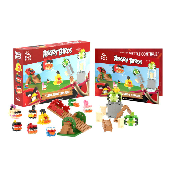 Set constructie Plus-Plus, 300 piese, Angry Birds cu prastie - Plus Plus - BazaRapid.ro [2]