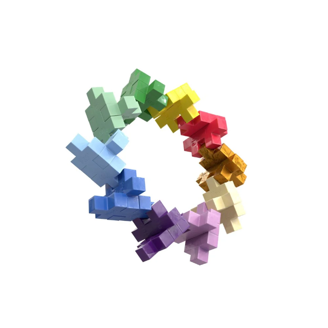 Set constructie Plus-Plus, 60 piese mari multicolore, Invata sa construiesti - Plus Plus - BazaRapid.ro [3]