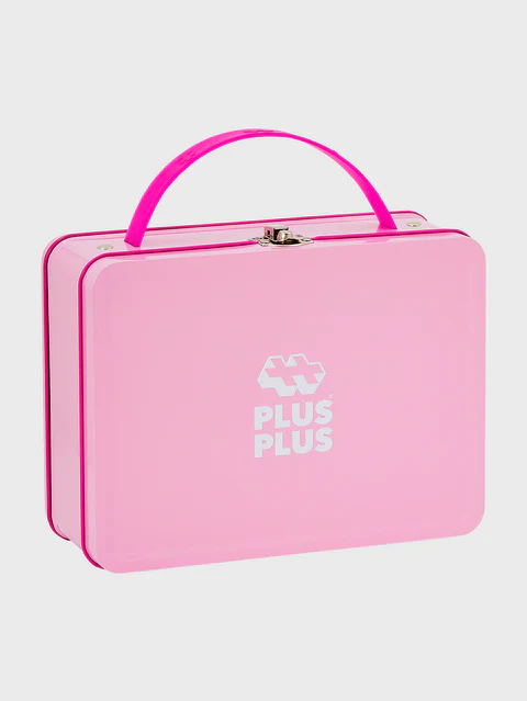 Set constructie Plus-Plus, 70 piese mari, portabil, in cutie metalica, culori pastelate - Plus Plus - BazaRapid.ro [2]