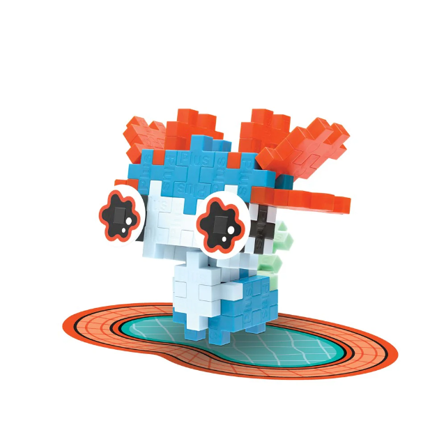 Set constructie Plus-Plus, ANIMALUTE - Axolotl artistic - Plus Plus - BazaRapid.ro [3]
