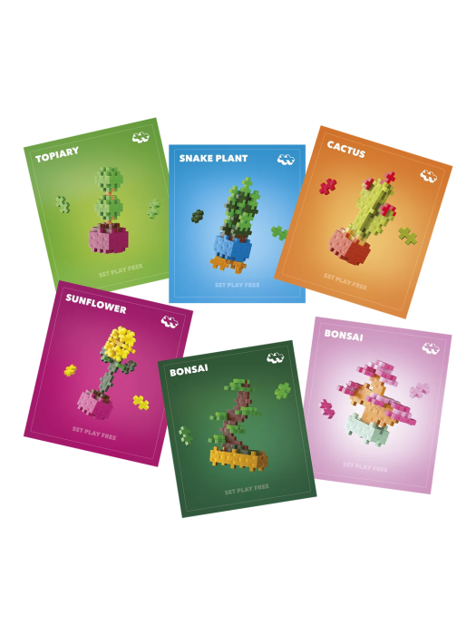 Set constructie Plus-Plus, PLANTE - Plus Plus - BazaRapid.ro [3]