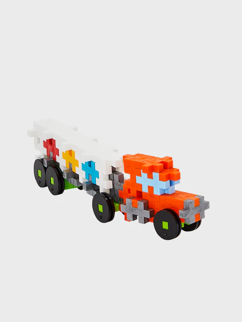 Set constructie Plus-Plus, tub 100 piese, Camion - Plus Plus - BazaRapid.ro [3]