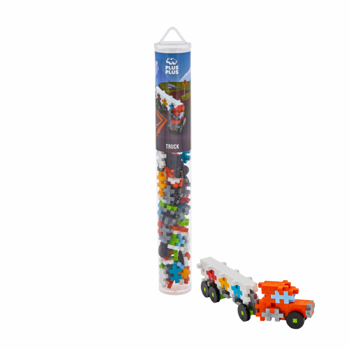 Set constructie Plus-Plus, tub 100 piese, Camion - Plus Plus - BazaRapid.ro [2]