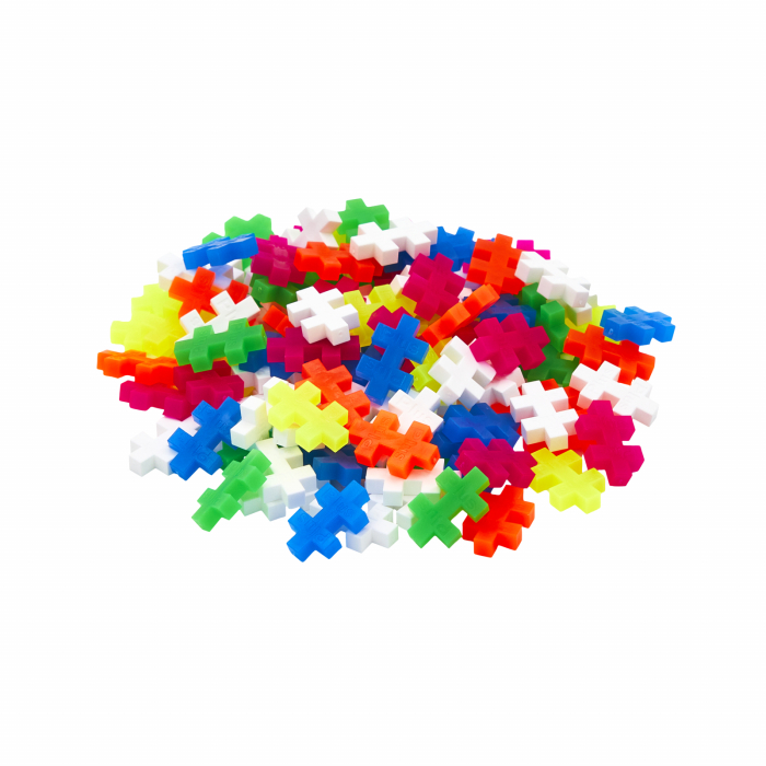 Set constructie Plus-Plus, tub 100 piese, Unicorn - Plus Plus - BazaRapid.ro [5]