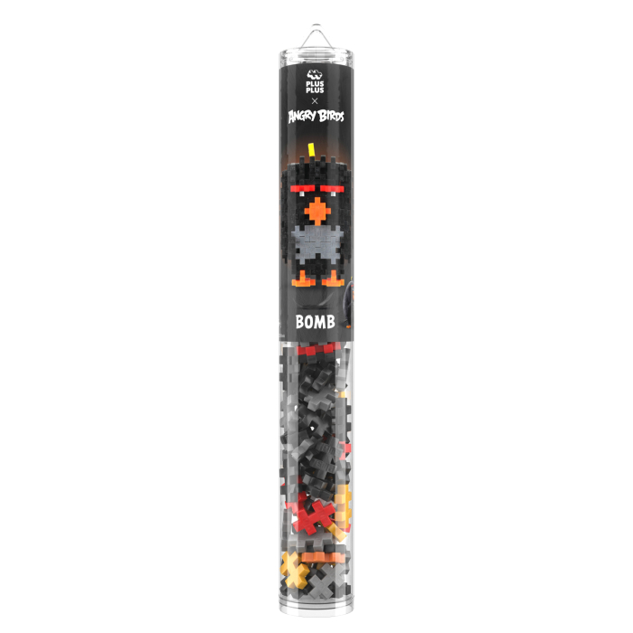 Set constructie Plus-Plus, tub 110 piese, Angry Birds BOMB - Plus Plus - BazaRapid.ro [2]