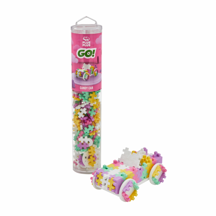 Set constructie Plus-Plus, tub 200 piese, Masini colorate - Bomboana - Plus Plus - BazaRapid.ro [2]