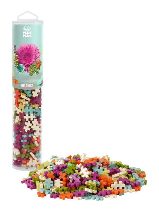 Set constructie Plus-Plus, tub 240 piese, Botanica Mix, culori botanice - Plus Plus - BazaRapid.ro [5]