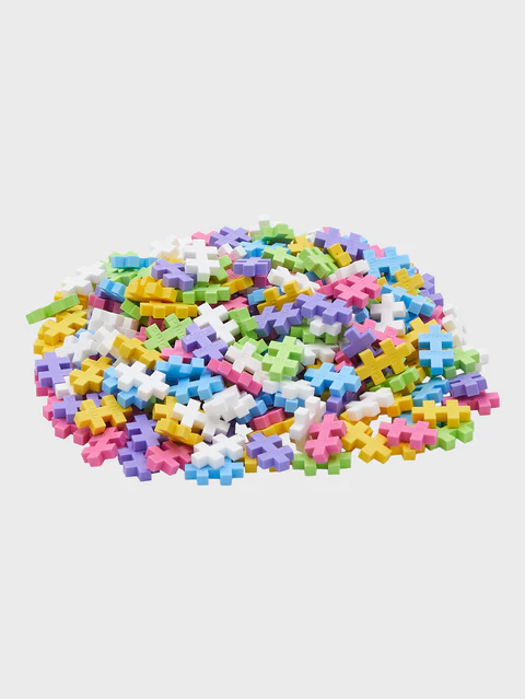 Set constructie Plus-Plus, tub 240 piese, Pastel Mix - Plus Plus - BazaRapid.ro [3]