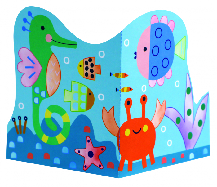 Set creativ 2 in 1 - Pictura si Origami - Subacvatic - Avenir - BazaRapid.ro [3]