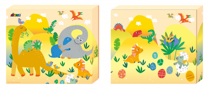 Set creativ 4 in 1 - Dinozauri - Avenir - BazaRapid.ro [3]