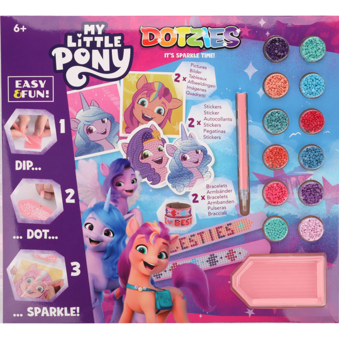 Set creativ 6 in 1, My Little Pony, pictura cu diamante - Diamond Dotz® - BazaRapid.ro [6]