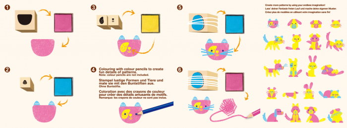 Set creativ cu stampile - Animale - Avenir - BazaRapid.ro [4]