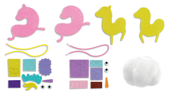 Set creativ de cusut cu tehnica siretului - Primul meu Pandantiv Unicorn, nivel 2 - Avenir - BazaRapid.ro [5]