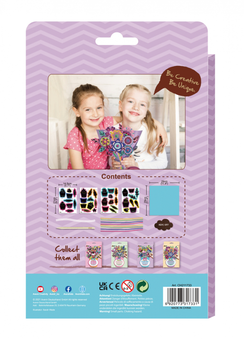 Set creativ de razuit Buchet - Tort - Avenir - BazaRapid.ro [6]