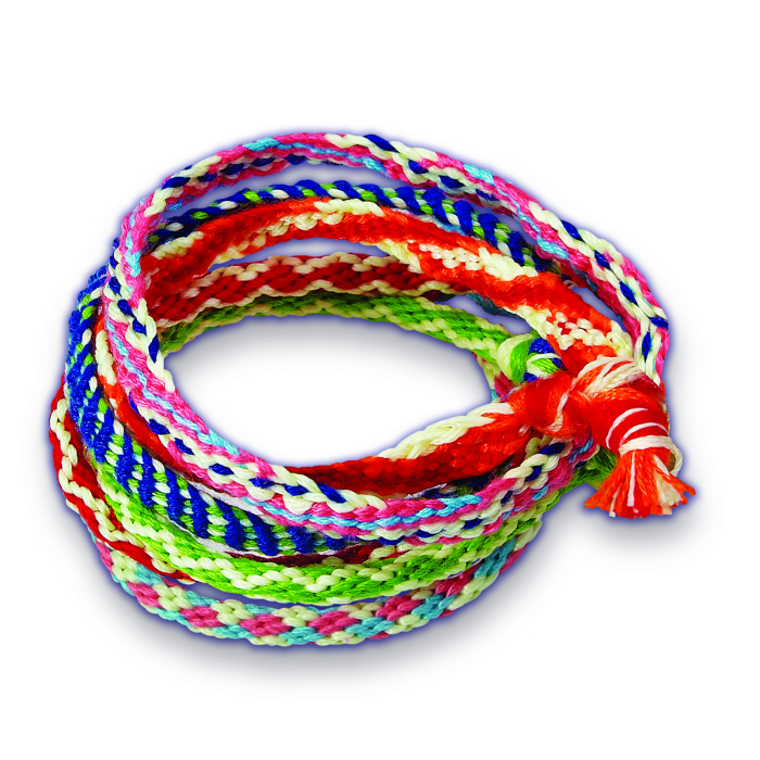 Set creativ DIY - Bratarile prieteniei, fosforescente - 4M - BazaRapid.ro [4]