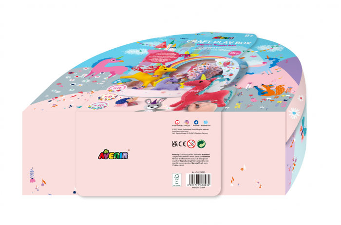Set creativ DIY portabil - Lumea Fantastica a Unicornilor cu activitati de cusut, construit si joc de rol - Avenir - BazaRapid.ro [7]