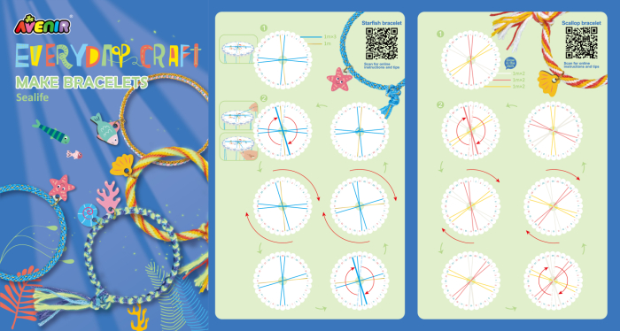 Set creativ Everyday Craft - confectioneaza Bratari Marine - Avenir - BazaRapid.ro [3]
