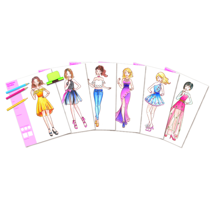 Set creativ - Studio Fashion Designer - 4M - BazaRapid.ro [2]