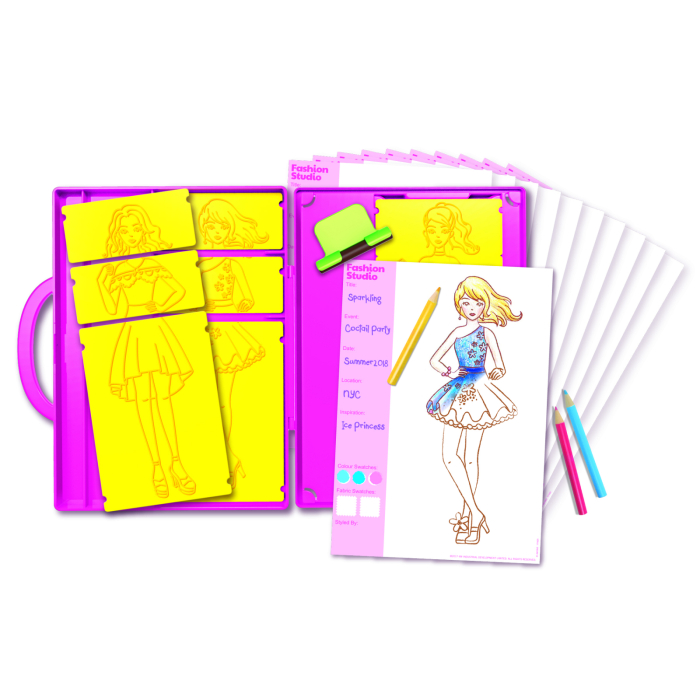 Set creativ - Studio Fashion Designer - 4M - BazaRapid.ro [3]