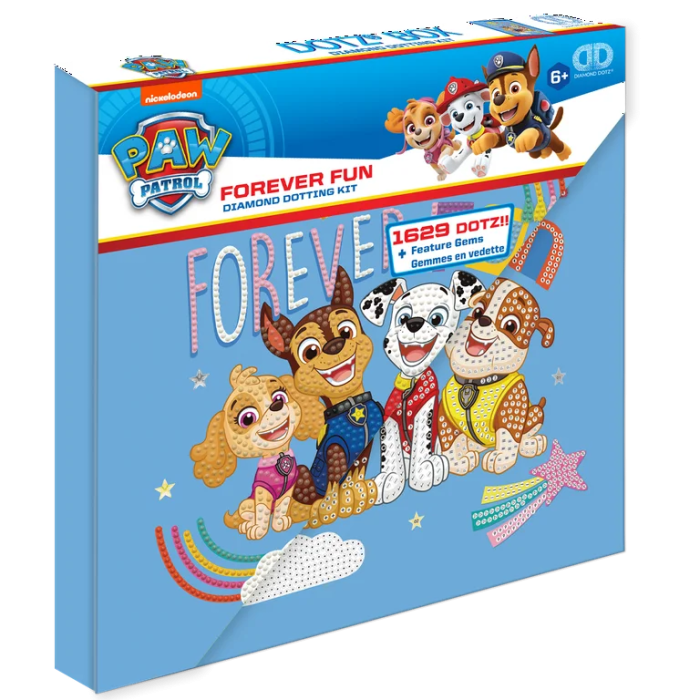 Set creativ tablou Forever Fun Patrula Catelusilor, pictura cu diamante - Diamond Dotz® - BazaRapid.ro [3]